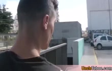 Pretty Incfuencer Teen Grabs His Handycam And Goes On A Stroll To Find A Quick Fuck Partner
